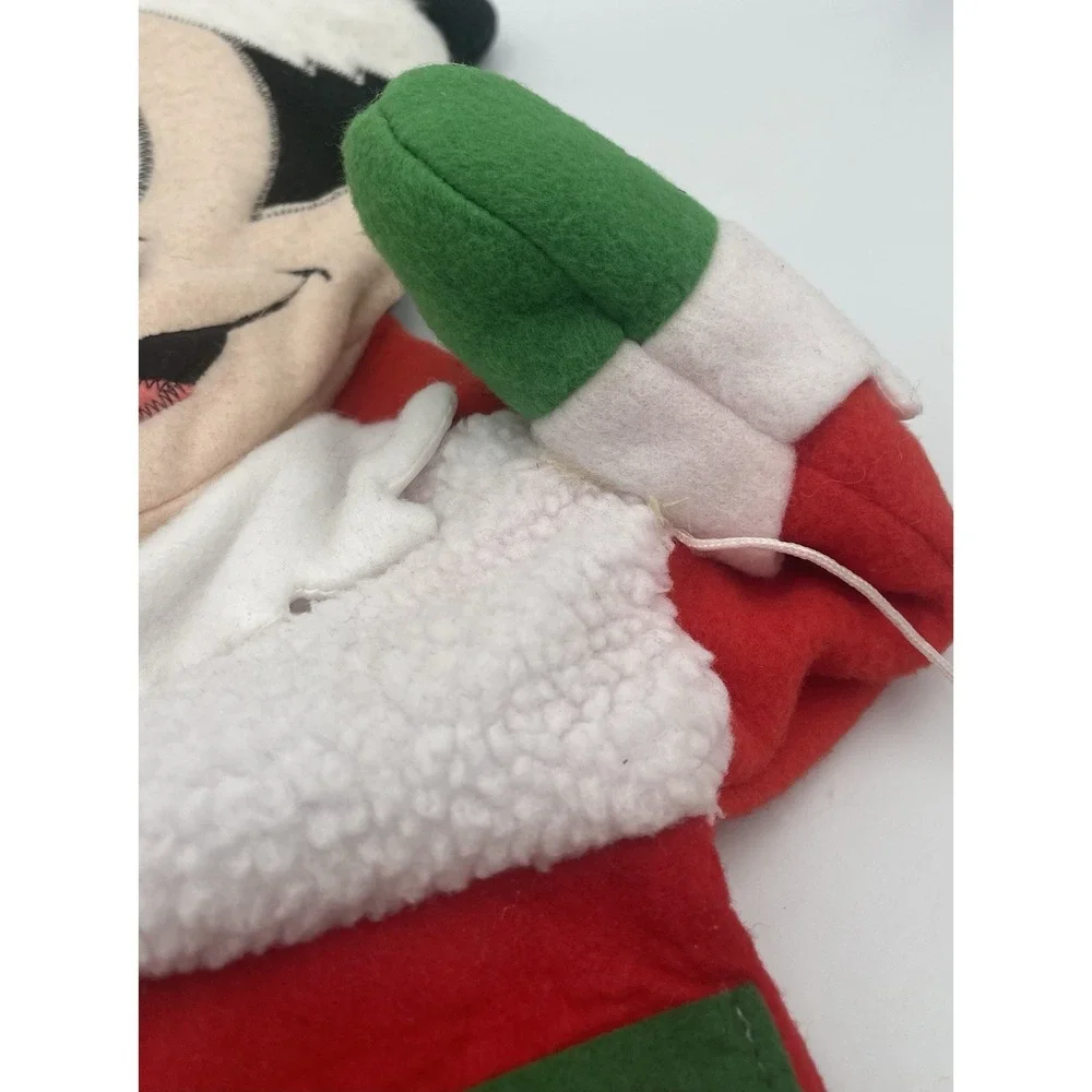Vtg. Mickey Mouse Advent Calendar Disney Gemmy Ind. Talking Christmas Countdown